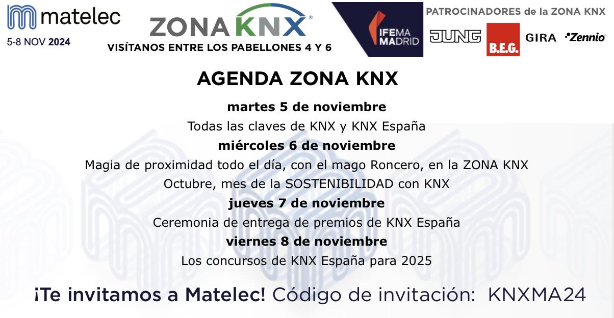 AGENDA de la ZONA KNX